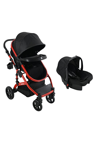 Mamma Grande 6 in 1 Yeni Nesil Mama Tablalı Çift Yönlü Amortisörlü Travel Sis...