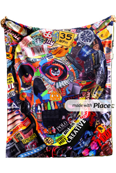 Elmas Dizayn 80X150 cm Bath & Beach & Sport Towel Quick Dry Water Absorbent S...