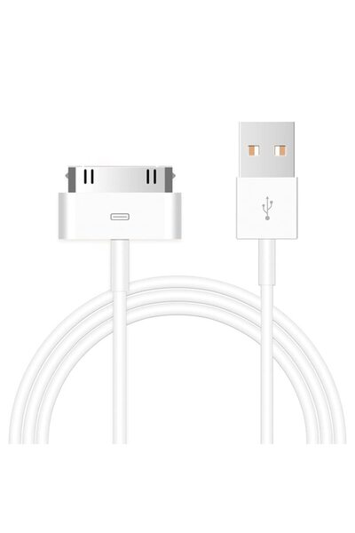 AWEI Ipad 2.3.4. nesil iph 1 2 3 4 4s şarj kablosu 30 pin kablo