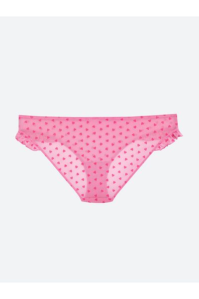 LC Waikiki Chiloți de bikini cu model inimă de sezon nou - S52330Z8