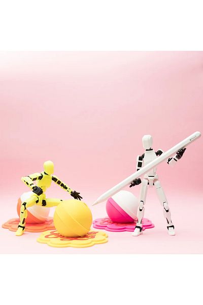 3D Craft Apple Pen Holder Organizer - 1 Piece