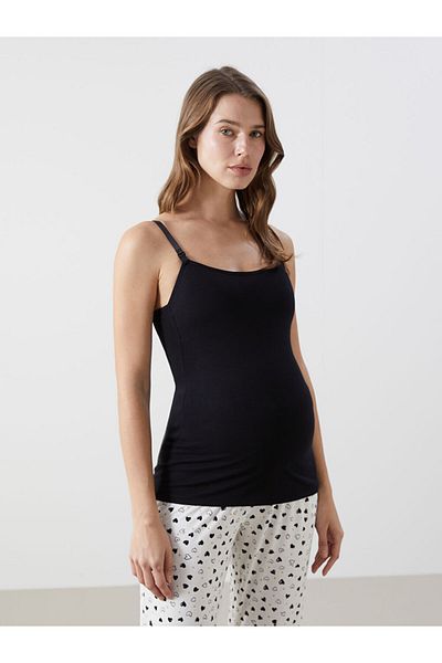 LC Waikiki New Season U Neck Straight Strap Maternity Cup Undershirt - S50221Z8