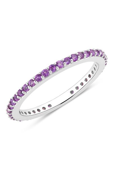 Rafaela Donata Edelsteinring Ring Sterling Silber Amethyst