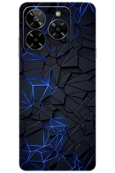 General Mobile ERA 50 (G318) Uyumlu Kılıf Desen Baskılı Silikon Prizmatik Tas...