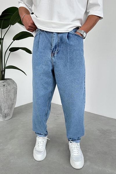 HAFKAGİYİM Παντελόνι Blue Balloon Fit