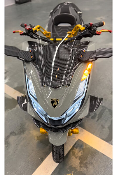 Motorjinal PCX PANİGALE KANAT KARBON YENİ SERİ 3M BANTLI