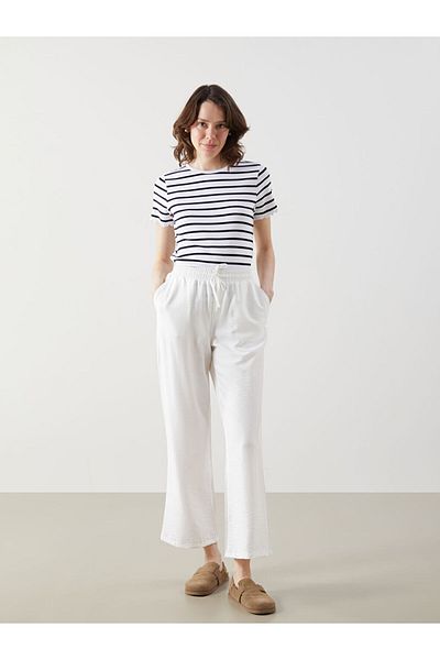 LC Waikiki New Season Women's Elastic Waist Trousers - S5Lq20Z8