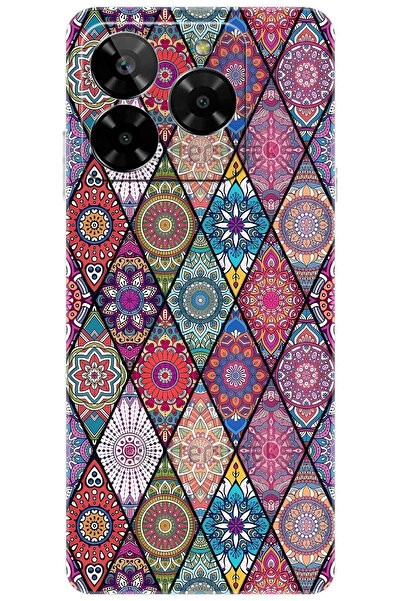 General Mobile ERA 50 (G318) Uyumlu Kılıf Desen Baskılı Silikon Kilim Tasarım...