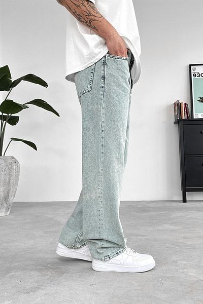 HAFKAGİYİM Παντελόνι με υφή Ice Blue Basic Premium Regular