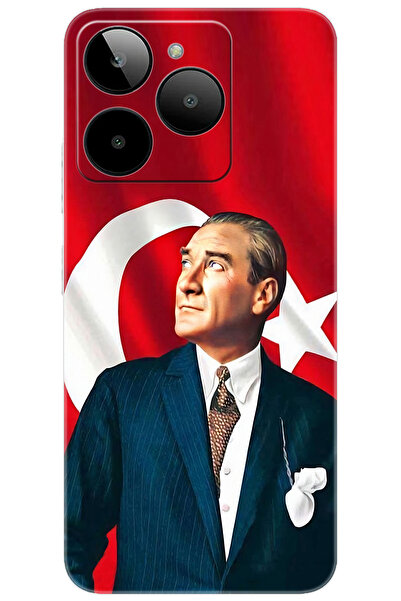 General Mobile Era 30 (G518) Uyumlu Kılıf Desen Baskılı Silikon Atatürk STK:1...