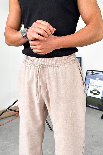 HAFKAGİYİM Παντελόνι Jogger με πέτρινη υφή