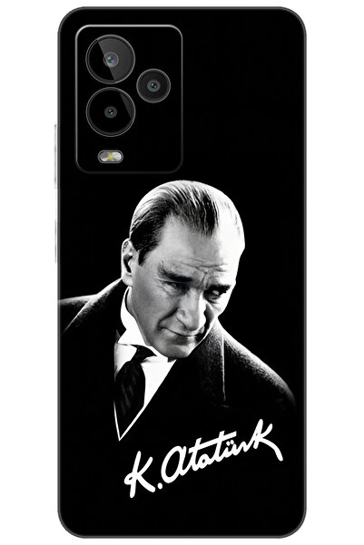 General Mobile GM 24 PRO (G514) Uyumlu Kılıf Desen Baskılı Silikon Mustafa Ke...