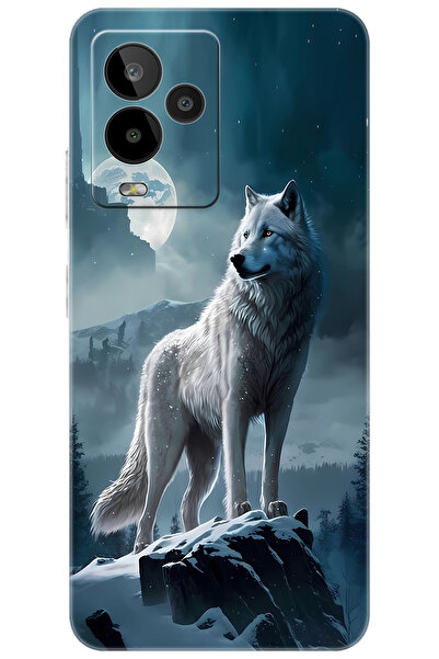 General Mobile GM 24 PRO (G514) Uyumlu Kılıf Desen Baskılı Silikon Kurt STK:6...