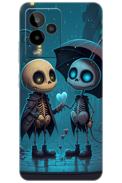 General Mobile GM 24 PRO (G514) Uyumlu Kılıf Desen Baskılı Silikon Aşık İskel...