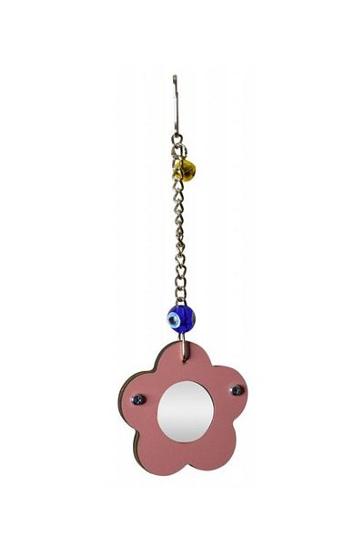 Petistera Wooden Framed Bird Mirror