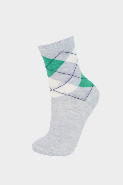 DeFacto New Season Boys' 3-Piece Cotton Long Socks