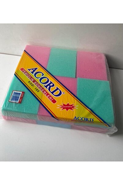 Acord 12'Li Temizlik Süngeri