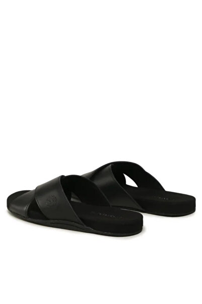 Timberland Men's Seton Men's Cross Strap Sandals - Black