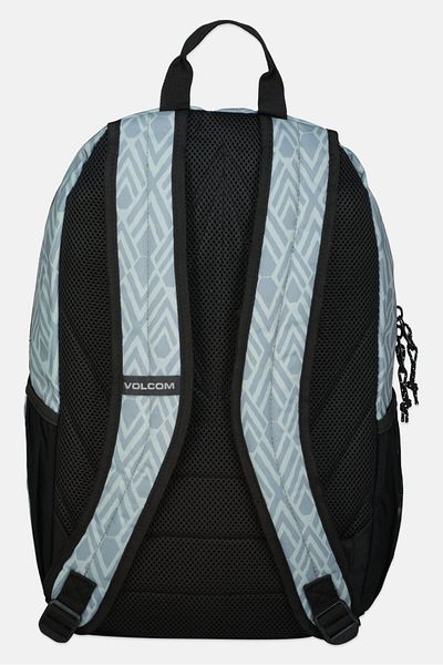Volcom حقيبة ظهر بشعار العلامة التجارية للرجال 28 طول × 46 ارتفاع × 11 عرض سم، رمادي