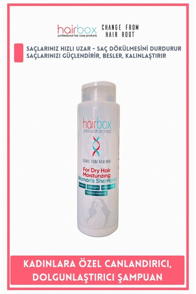 hairbox professional hair care products Hairbox Shampoo - Easy Combing, Collagen, Keratin and Marula Oil