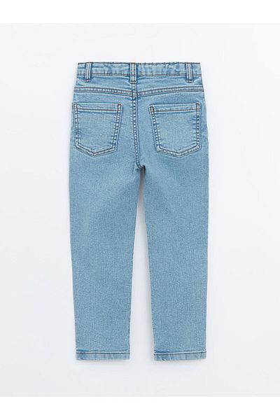 LC Waikiki Lcw Kids Indigo Elastic Waist Basic Boys' Jeans Pants