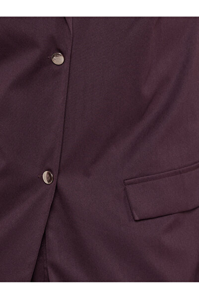 Styli Solid Boxy Fit Sleeveless Blazer with Pockets