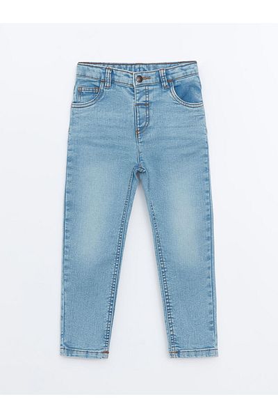 LC Waikiki Lcw Kids Indigo Elastic Waist Basic Boys' Jeans Pants
