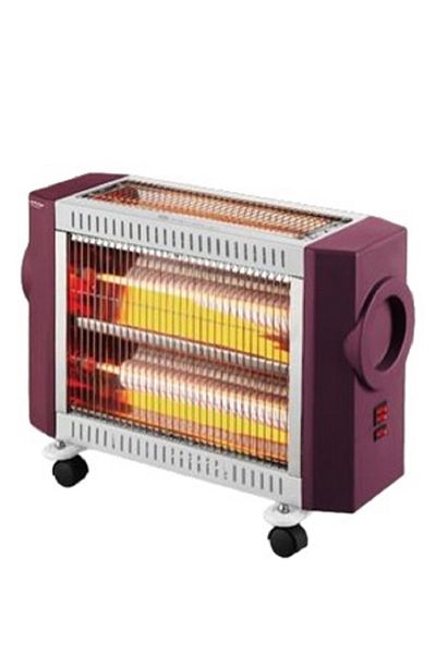 HOME MASTER HM-3675 double-sided electric heater for heat distribution, 2400 watts