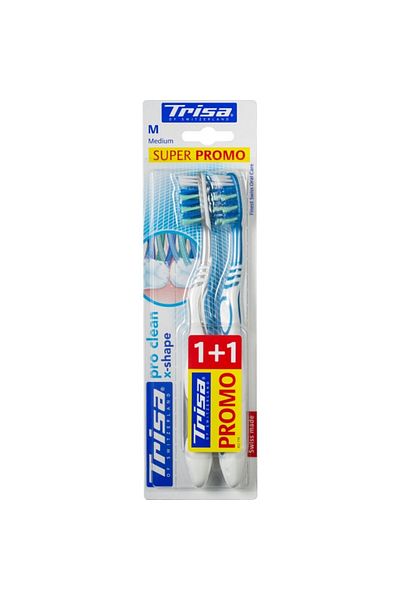 Trisa TB EXTRA PRO CLEAN MED 1+1FREE