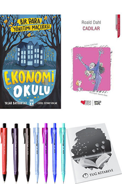 Timaş Yayınları Ekonomi Okulu Bir Para Yönetimi Macerası ve Cadılar + Hediyeli