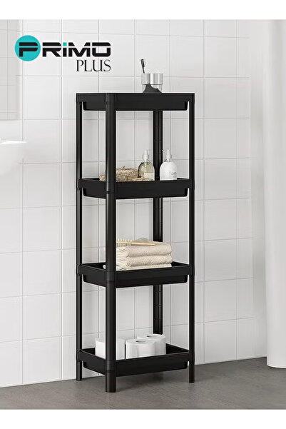 Primo Plus Viskin shelving unit black 36x100cm