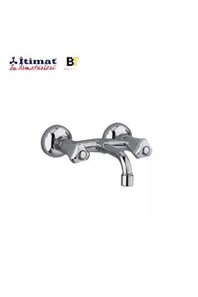 İtimat Alfa 207 Sabit Lavabo Bataryası Duvardan