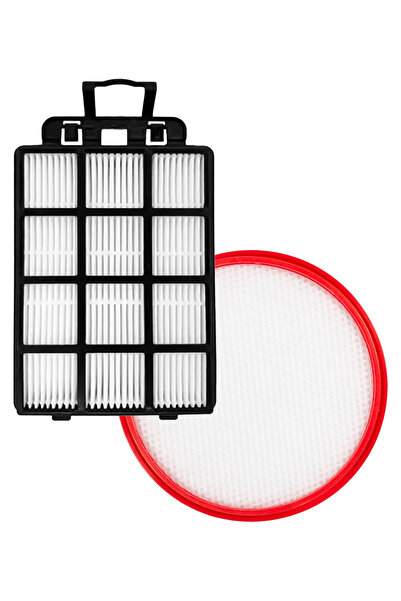 optream Set de 2 filtre HEPA pentru aspirator compatibil cu Arzum Ar 4006 Oli...