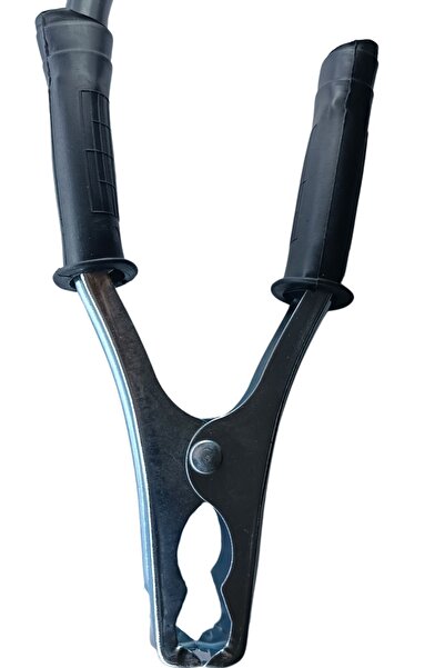 Rotor Kablolu Topraklama Kaynak Şase Pensesi, Kablo Takım: 12mm2, 200a, 130 Cm