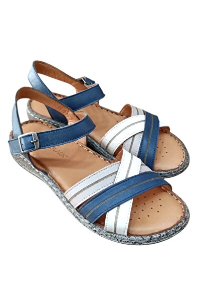 Castle Black 22382 Sandale confortabile pentru femei din piele naturală