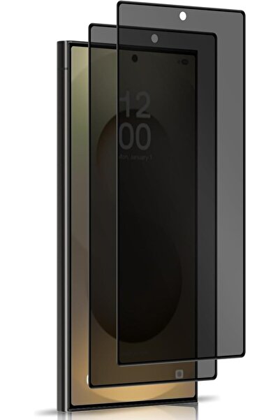 Galaxy S25 Compatible Rika Premium Privacy Tempered Ghost Glass Screen Protector