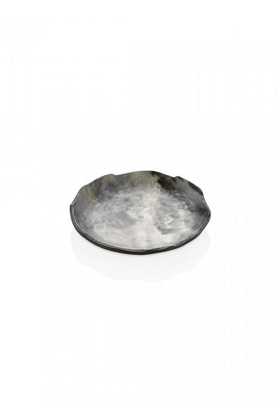 Külsan Melamine Dessert Plate Set 4 Pieces Marble Color 16cm