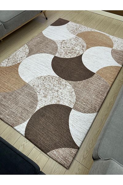 ALLGELSİN Elastic Micro Fleece Carpet Cover 4m2 160X230 or 6m2 200X300 Four or Six Meters Square Carpet Cover