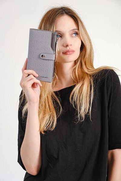 Just Polo Women's Button Detailed Wallet Rc1001