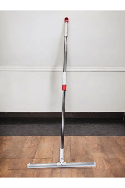 Ellesill İthal 360° Oynar Başlı Teleskopik Çekçek Silikon Uçlu Cam Sileceği ve Yer Temizleme Çekçeği