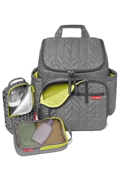 Skip Hop Jersey Backpack Gray