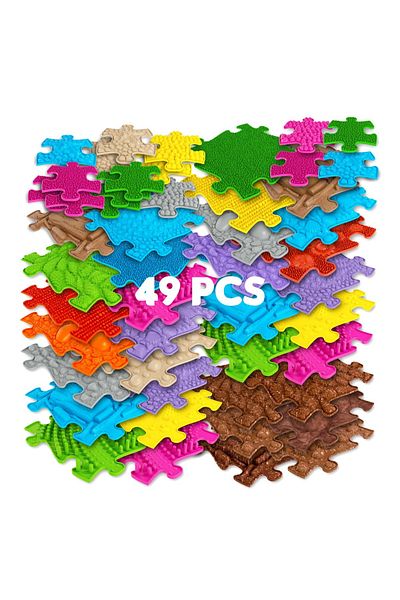 OEM Muffik Diamond Puzzle Senzorická ortopedická podložka sada A