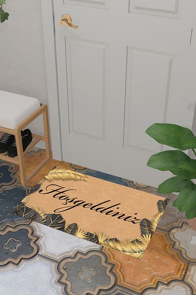 vodler Welcome Door Mat