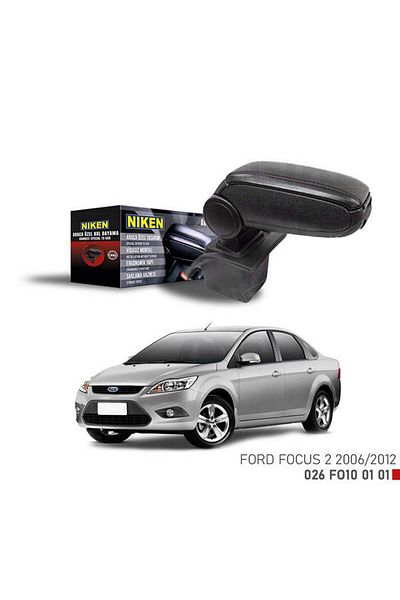 Universal Ford Focus Ii 06-12 Specific Armrest Black 531132