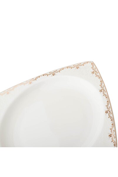 Dania A set of porcelain dishes with a black stand, 6 pieces