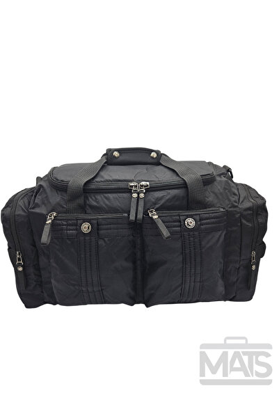 21K SMART BAGS حقائب ذكية للجنسين حقيبة سفر رياضية باللون الأسود