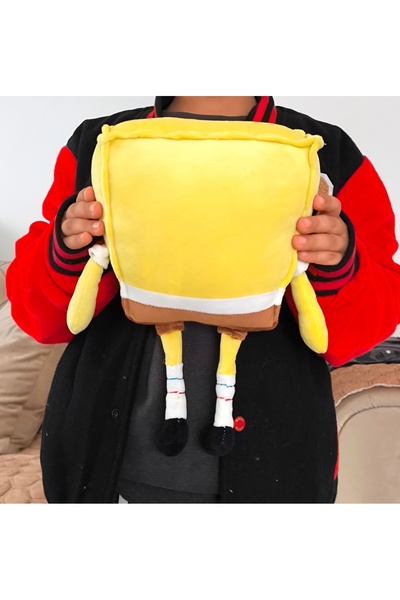 NB market Sünger Bob peluş oyuncak yumuşak peluş oyun uyku arkadaşı sungerbob