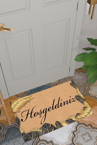 vodler Welcome Door Mat