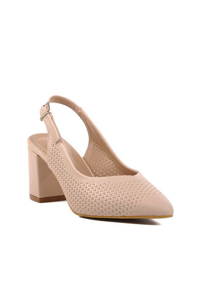 Pierre Cardin Cream Women's Evening Dress Shoes