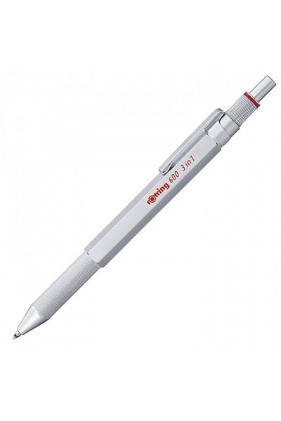 Rotring 600 Chrome Multipen Three Function Pen